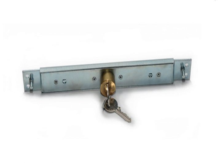 Serratura con chiave e per terminale in alluminio